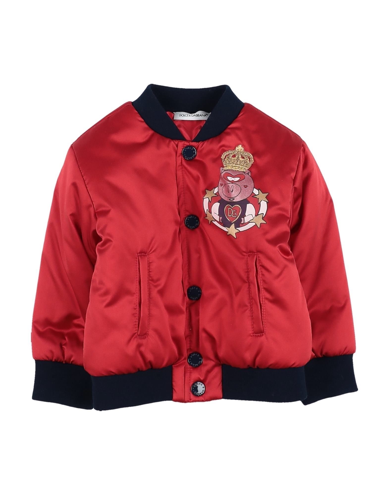 DOLCE&GABBANA Jacke & Anorak Kinder Rot von DOLCE&GABBANA