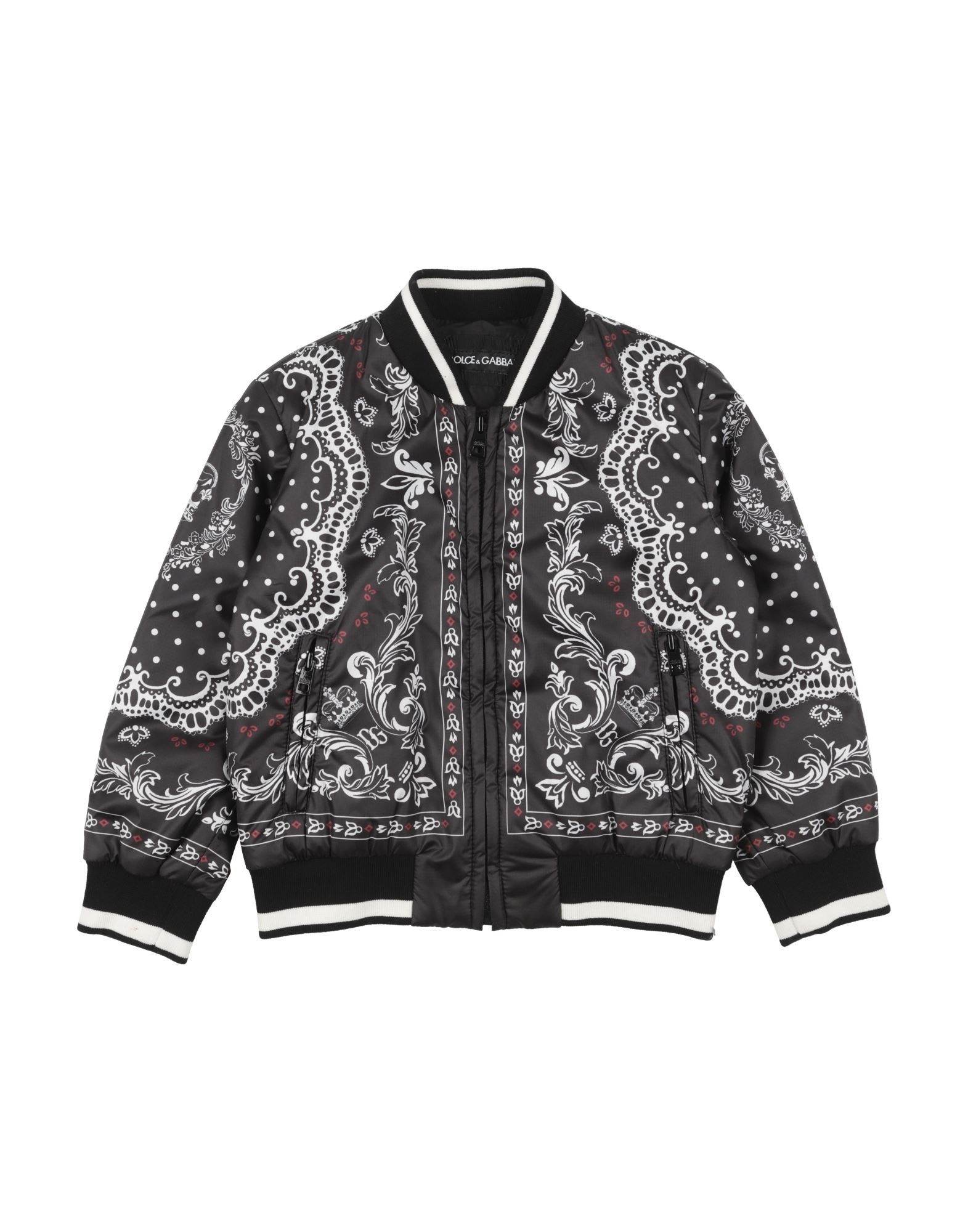 DOLCE&GABBANA Jacke & Anorak Kinder Schwarz von DOLCE&GABBANA