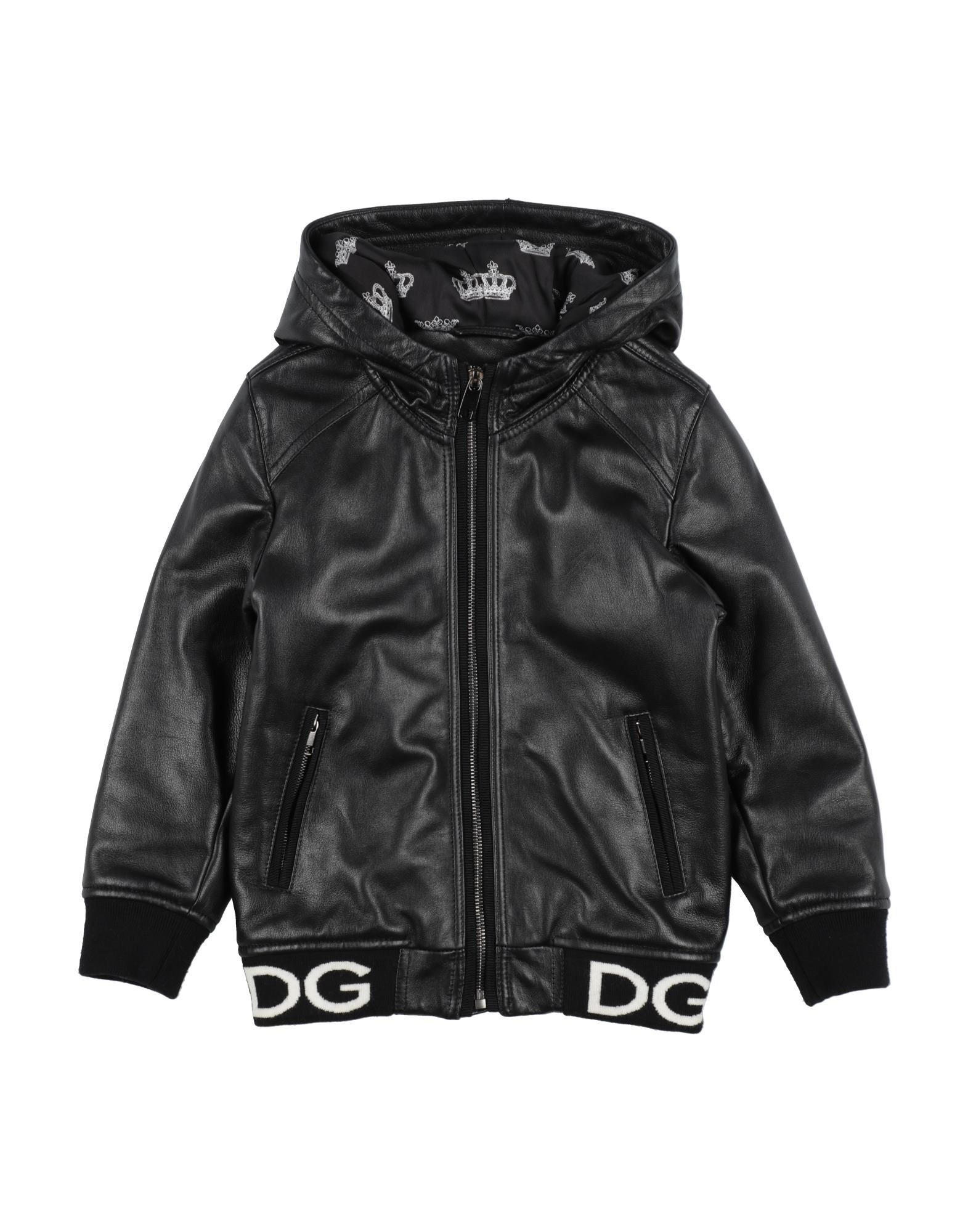 DOLCE&GABBANA Jacke & Anorak Kinder Schwarz von DOLCE&GABBANA