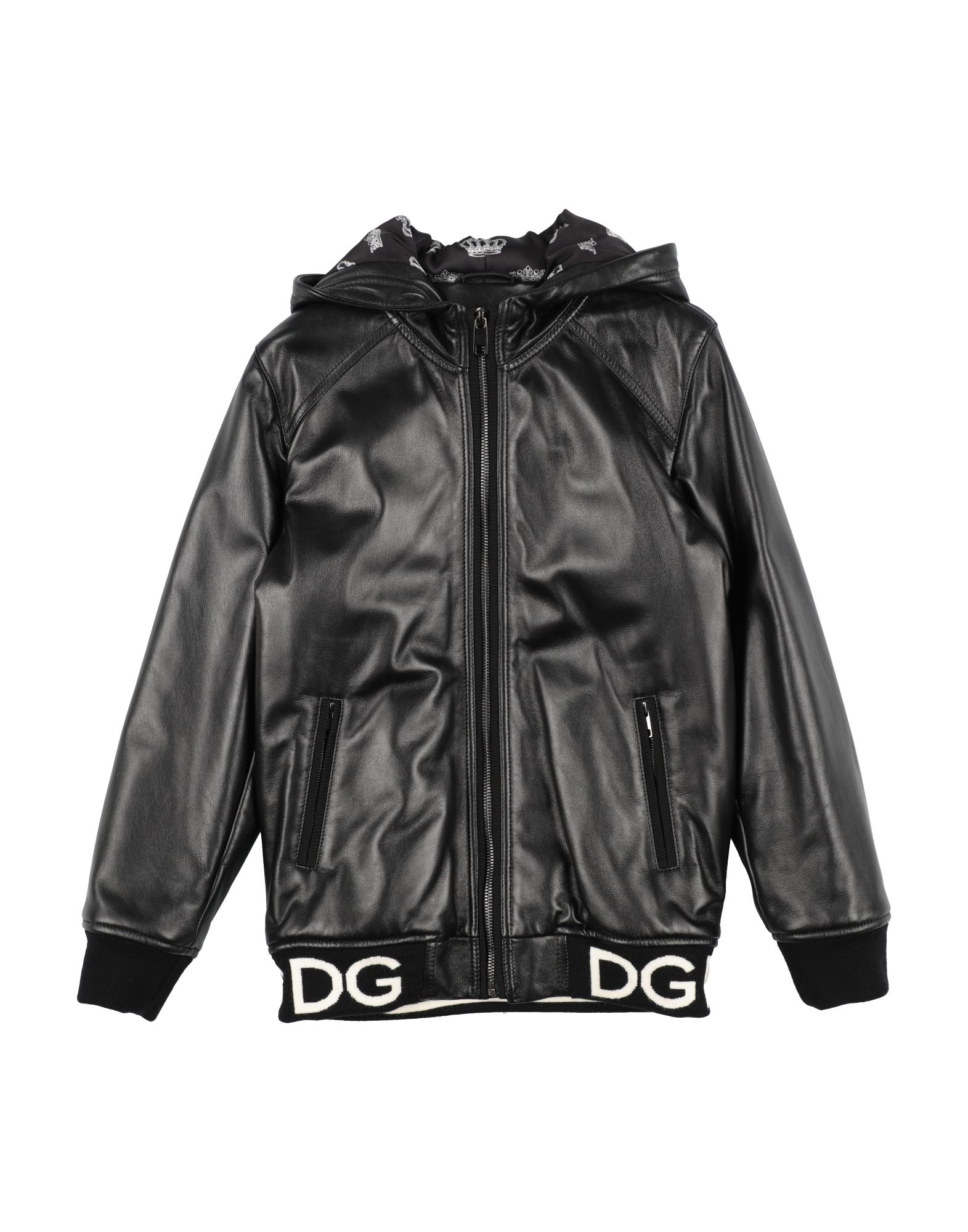 DOLCE&GABBANA Jacke & Anorak Kinder Schwarz von DOLCE&GABBANA