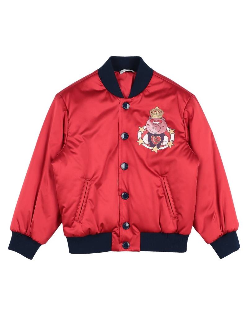 DOLCE&GABBANA Jacke & Anorak Kinder Ziegelrot von DOLCE&GABBANA