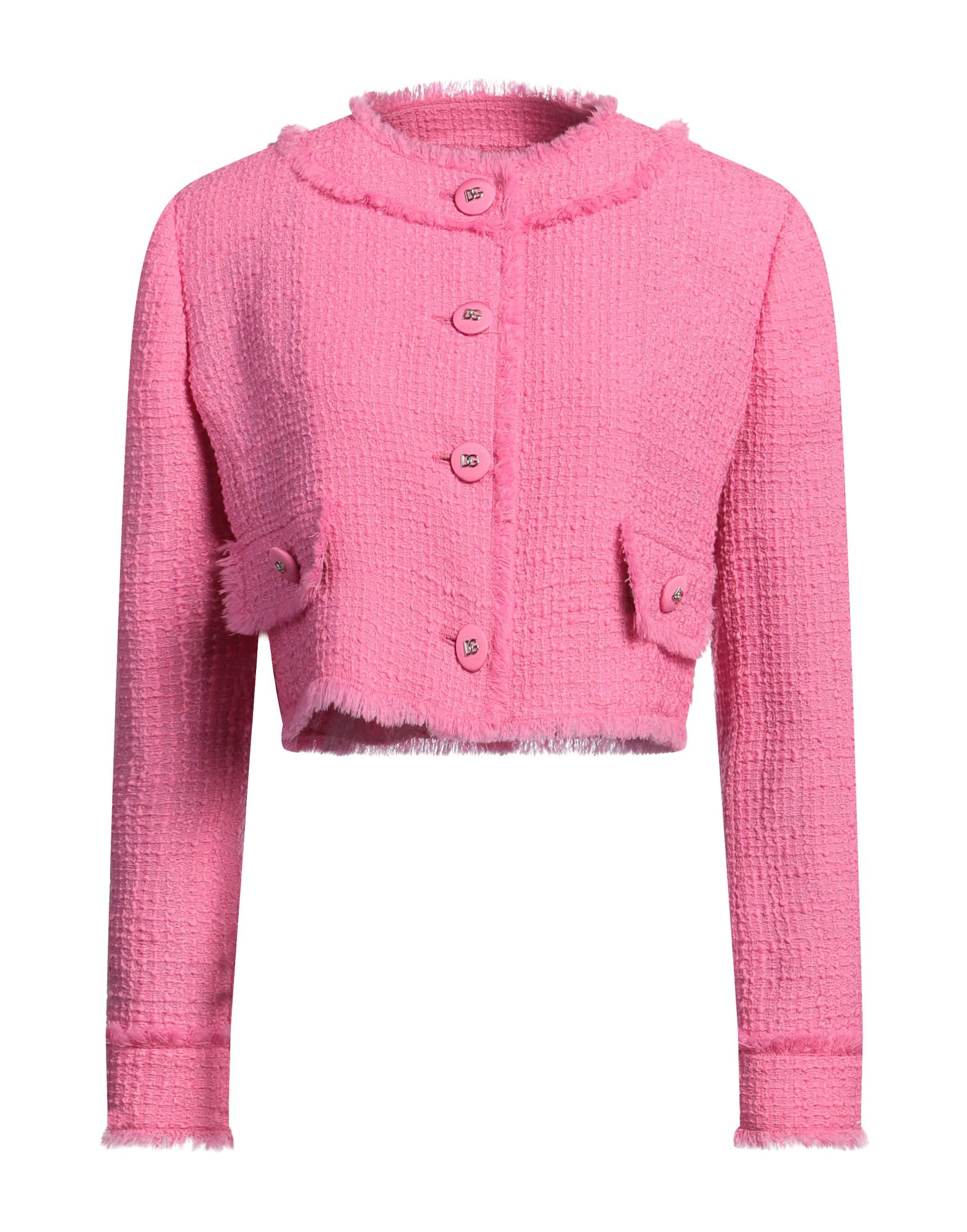 DOLCE&GABBANA Jacke & Anorak Damen Rosa von DOLCE&GABBANA