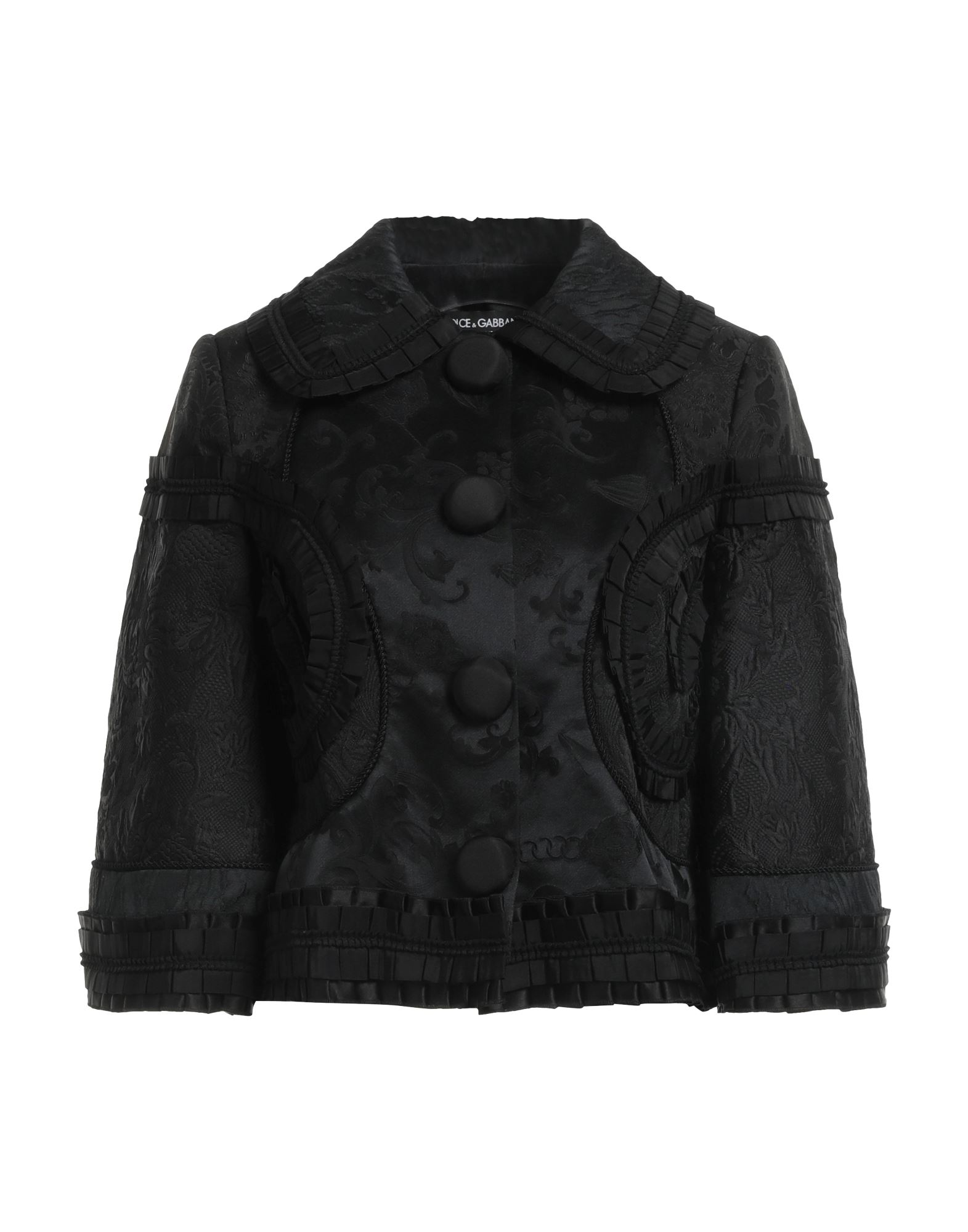 DOLCE&GABBANA Jacke & Anorak Damen Schwarz von DOLCE&GABBANA