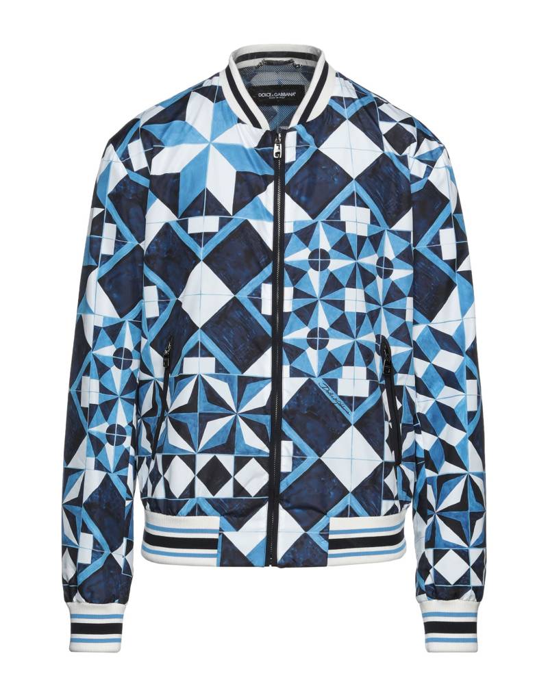 DOLCE&GABBANA Jacke & Anorak Herren Azurblau von DOLCE&GABBANA