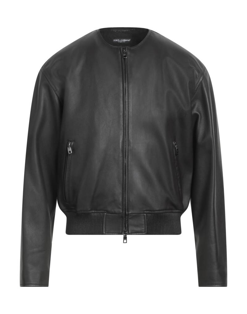 DOLCE&GABBANA Jacke & Anorak Herren Dunkelbraun von DOLCE&GABBANA