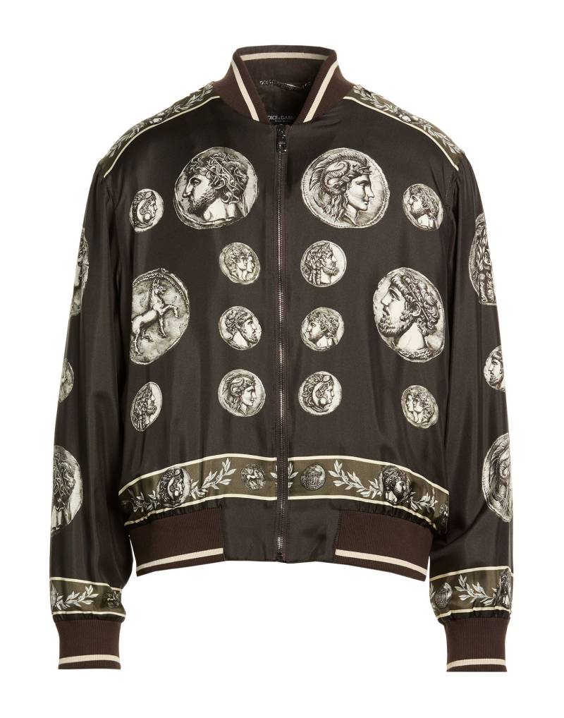 DOLCE&GABBANA Jacke & Anorak Herren Dunkelgrün von DOLCE&GABBANA