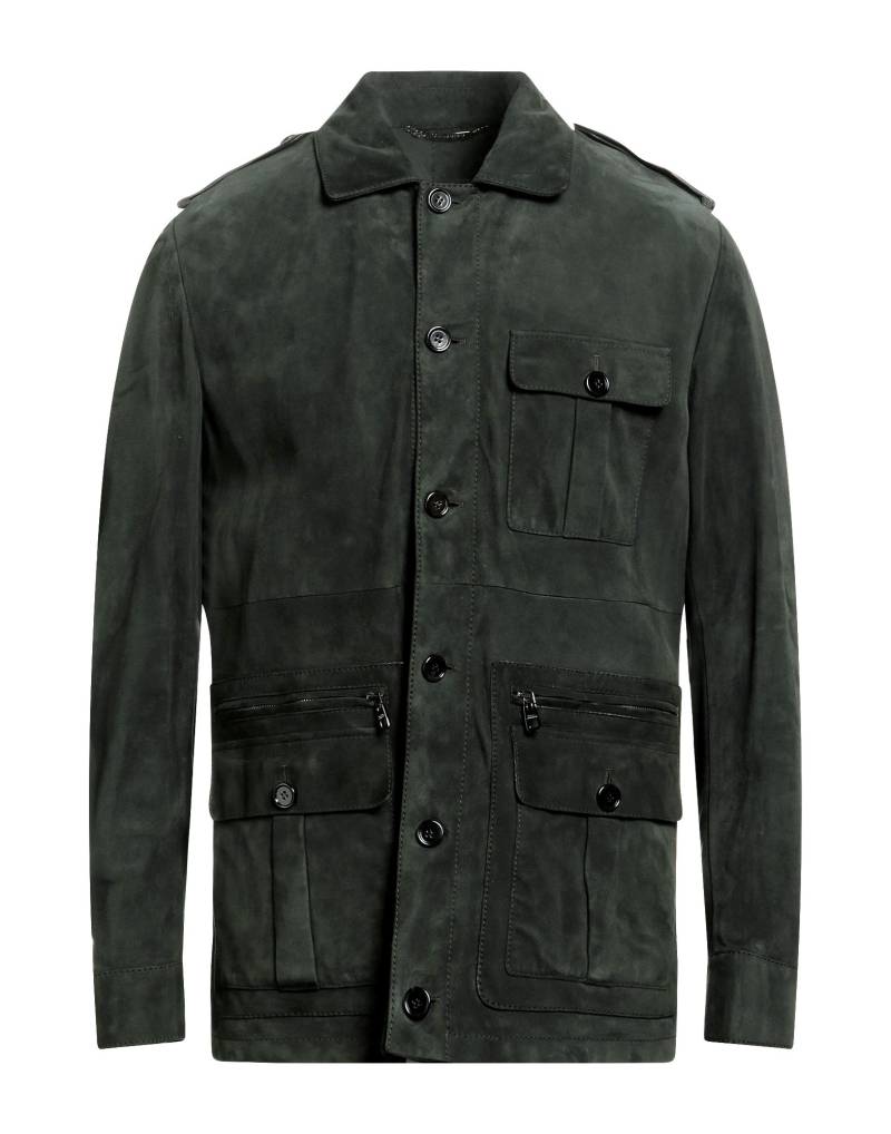 DOLCE&GABBANA Jacke & Anorak Herren Dunkelgrün von DOLCE&GABBANA