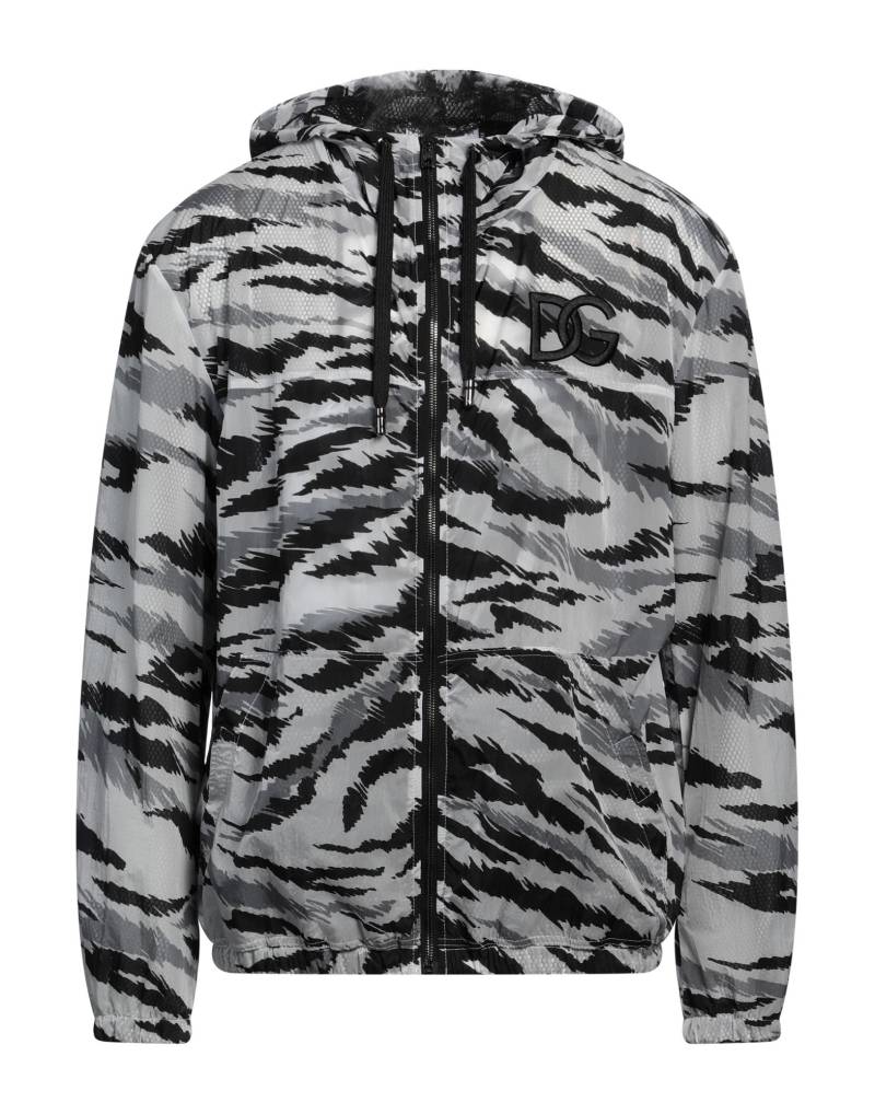 DOLCE&GABBANA Jacke & Anorak Herren Grau von DOLCE&GABBANA