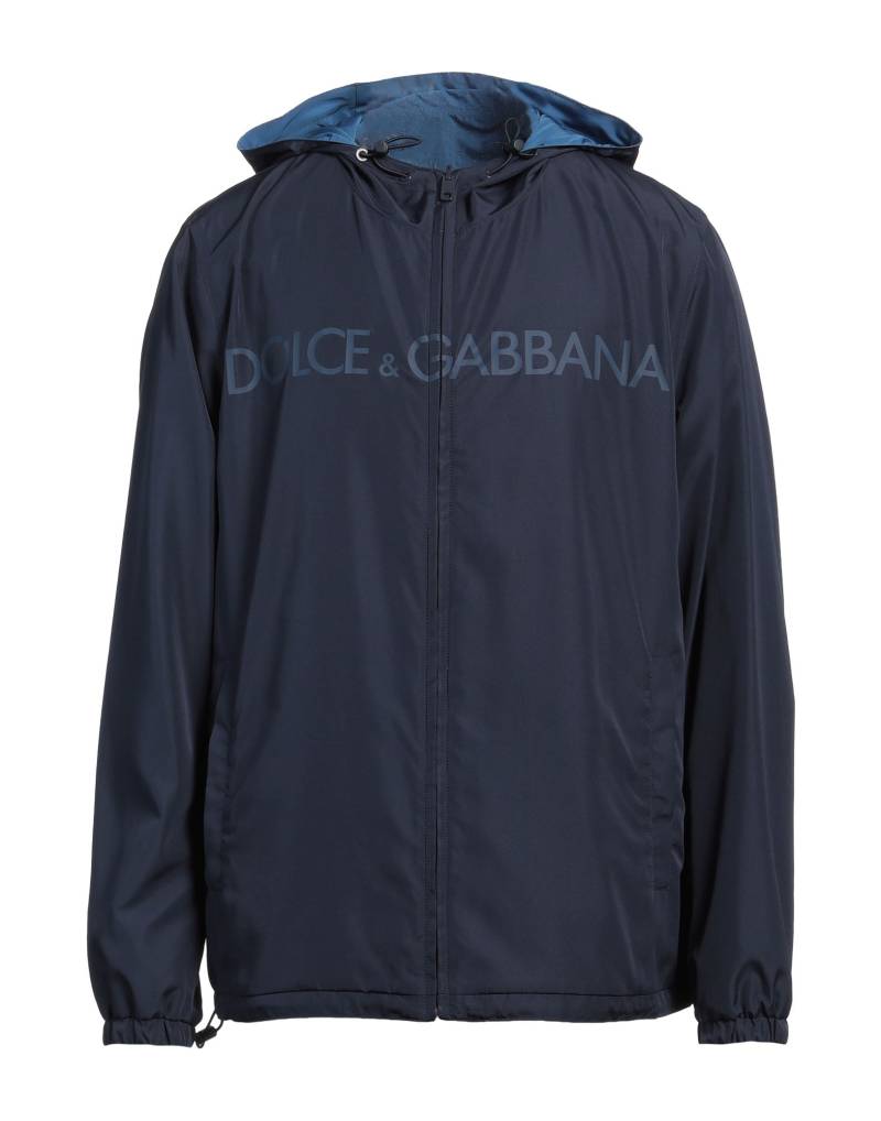 DOLCE&GABBANA Jacke & Anorak Herren Marineblau von DOLCE&GABBANA
