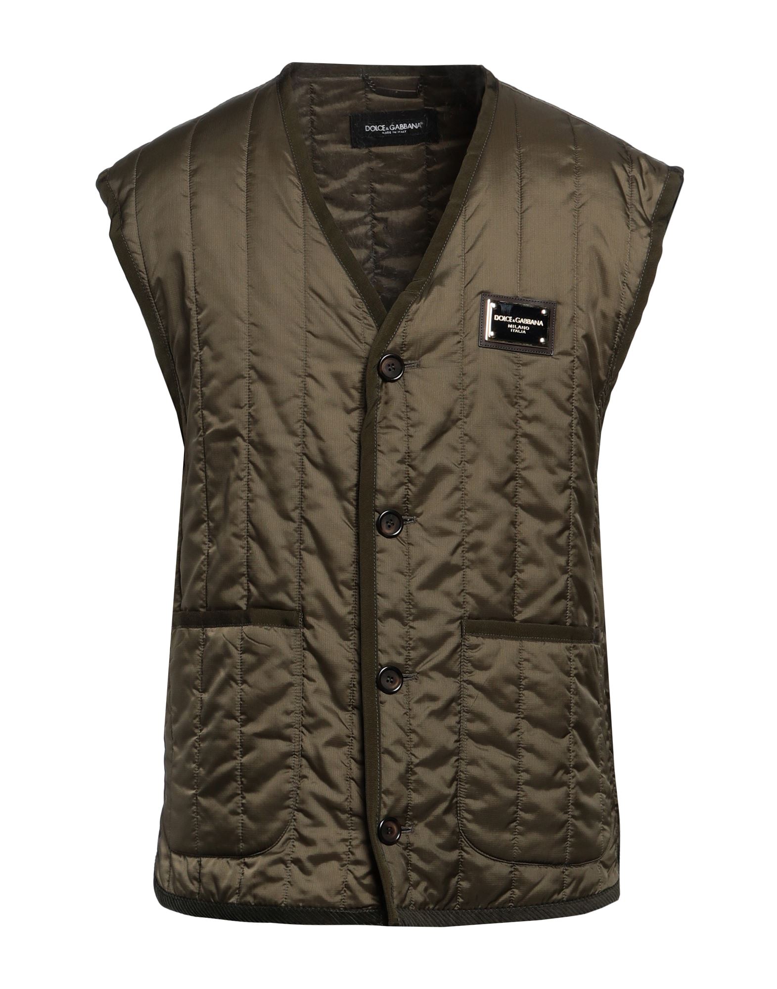 DOLCE&GABBANA Jacke & Anorak Herren Militärgrün von DOLCE&GABBANA