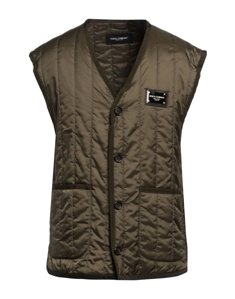 DOLCE&GABBANA Jacke & Anorak Herren Militärgrün von DOLCE&GABBANA