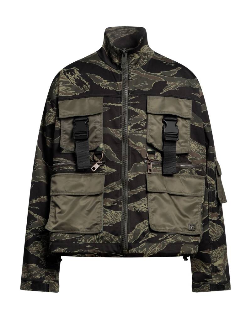 DOLCE&GABBANA Jacke & Anorak Herren Militärgrün DOLCE&GABBANA Jacke & Anorak Herren Militärgrün von DOLCE&GABBANA