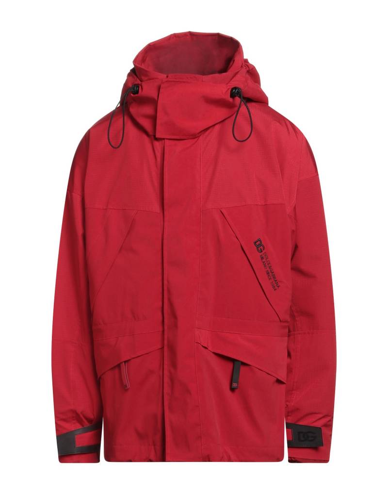 DOLCE&GABBANA Jacke & Anorak Herren Rot von DOLCE&GABBANA