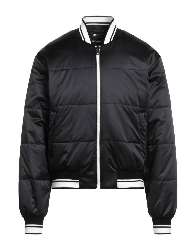 DOLCE&GABBANA Jacke & Anorak Herren Schwarz DOLCE&GABBANA Jacke & Anorak Herren Schwarz von DOLCE&GABBANA