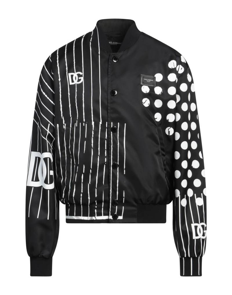 DOLCE&GABBANA Jacke & Anorak Herren Schwarz von DOLCE&GABBANA