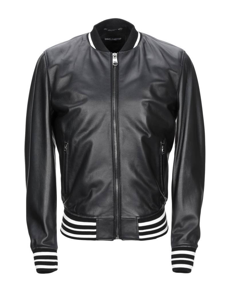 DOLCE&GABBANA Jacke & Anorak Herren Schwarz DOLCE&GABBANA Jacke & Anorak Herren Schwarz von DOLCE&GABBANA