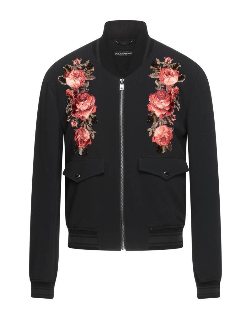 DOLCE&GABBANA Jacke & Anorak Herren Schwarz DOLCE&GABBANA Jacke & Anorak Herren Schwarz von DOLCE&GABBANA