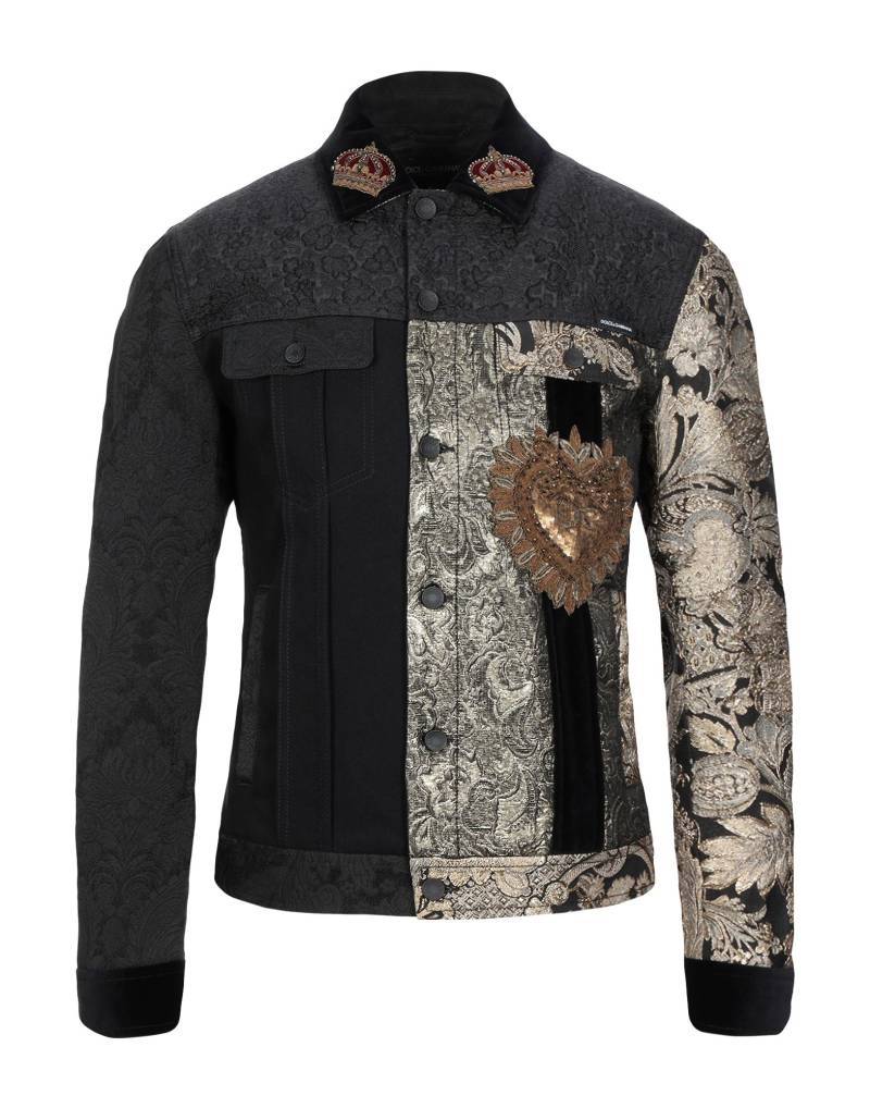 DOLCE&GABBANA Jacke & Anorak Herren Schwarz von DOLCE&GABBANA