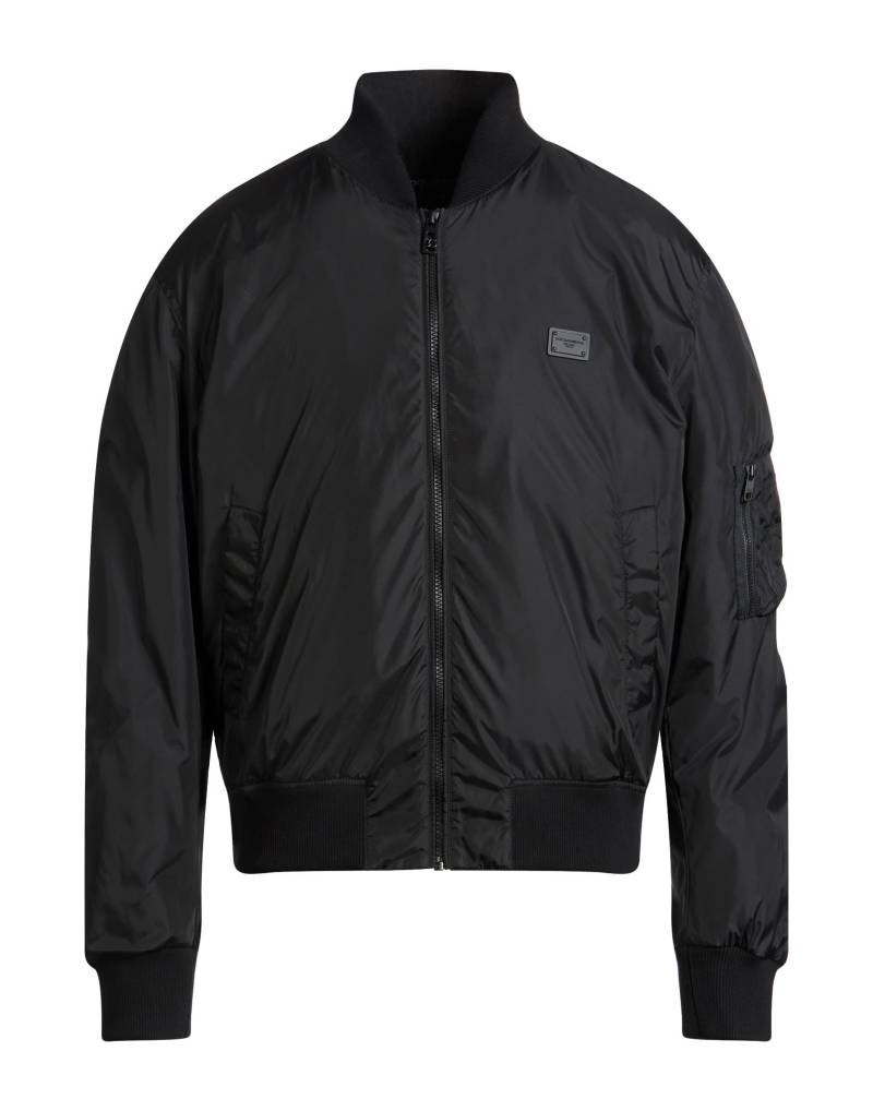 DOLCE&GABBANA Jacke & Anorak Herren Schwarz DOLCE&GABBANA Jacke & Anorak Herren Schwarz von DOLCE&GABBANA