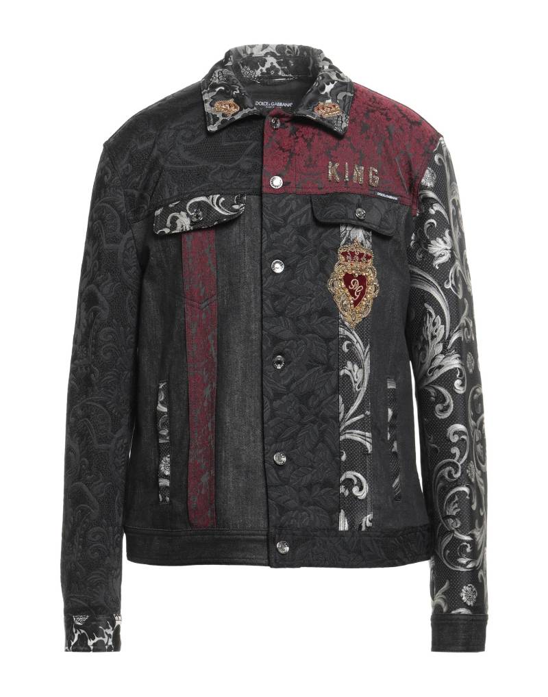 DOLCE&GABBANA Jacke & Anorak Herren Schwarz von DOLCE&GABBANA