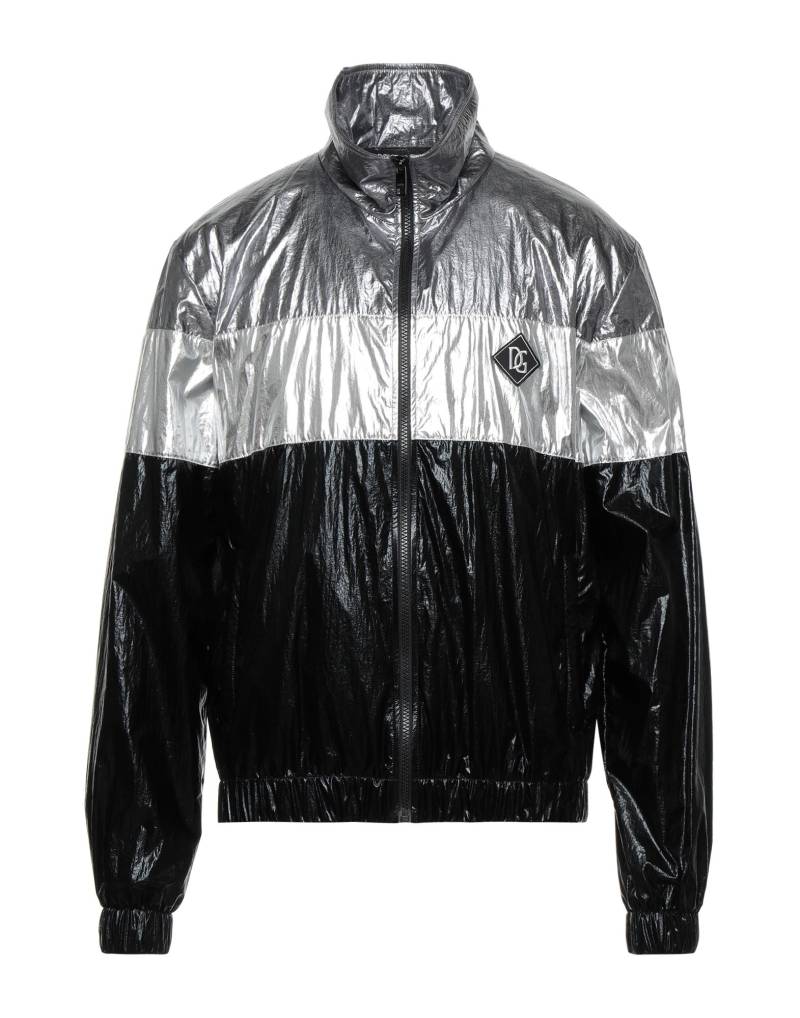 DOLCE&GABBANA Jacke & Anorak Herren Silber von DOLCE&GABBANA