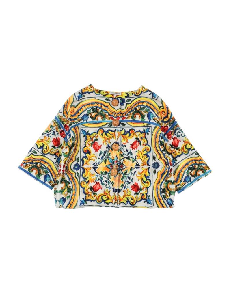 DOLCE&GABBANA Jacke & Anorak Kinder Gelb von DOLCE&GABBANA