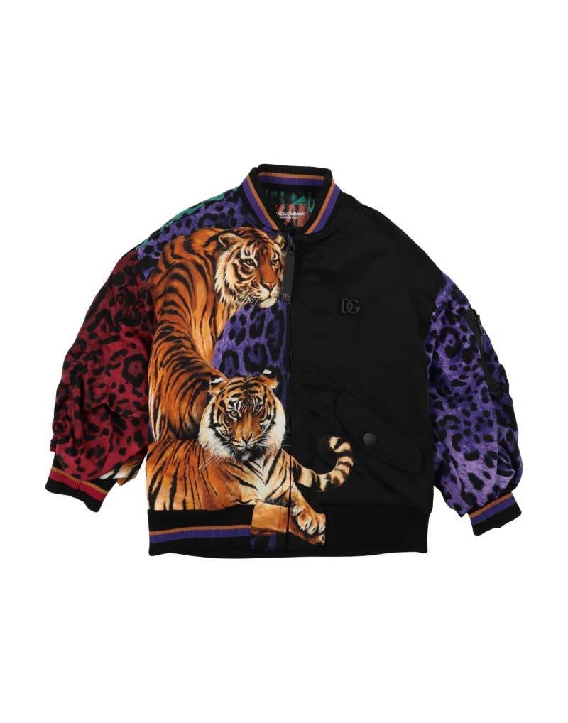 DOLCE&GABBANA Jacke & Anorak Kinder Schwarz von DOLCE&GABBANA