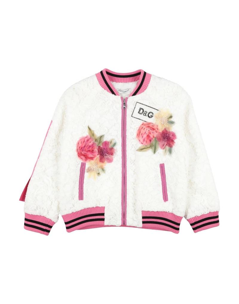 DOLCE&GABBANA Jacke & Anorak Kinder Weiß von DOLCE&GABBANA
