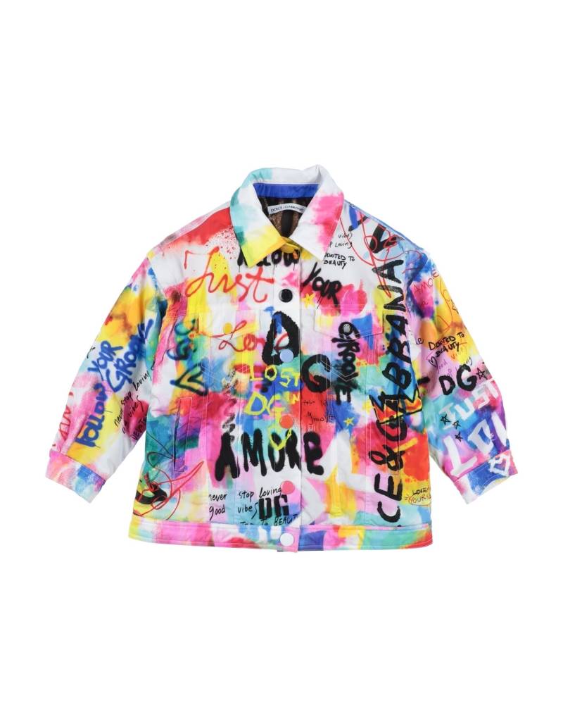 DOLCE&GABBANA Jacke & Anorak Kinder Weiß von DOLCE&GABBANA
