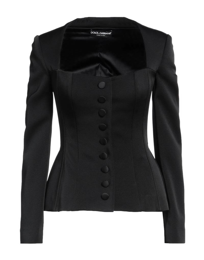 DOLCE&GABBANA Jacke & Anorak Damen Schwarz von DOLCE&GABBANA