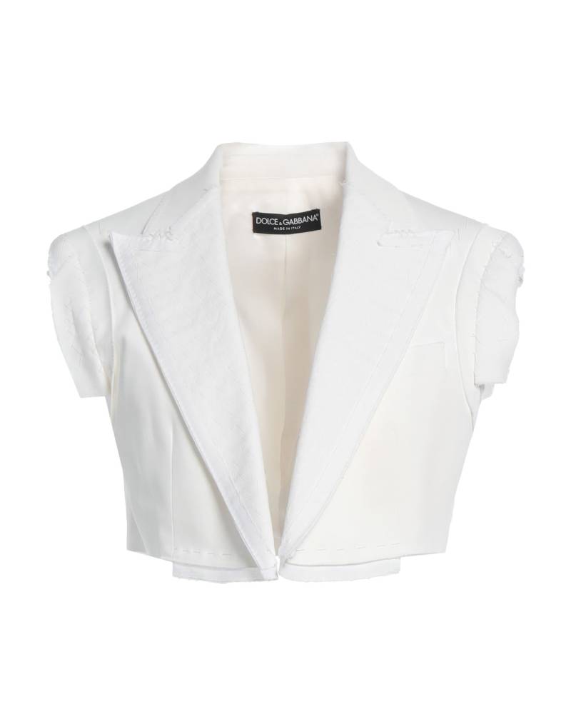 DOLCE&GABBANA Blazer Damen Weiß von DOLCE&GABBANA