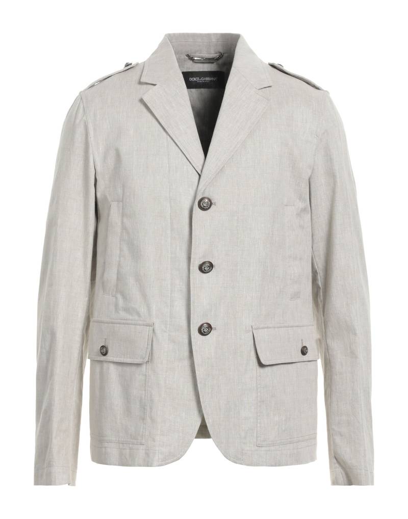 DOLCE&GABBANA Blazer Herren Hellgrau von DOLCE&GABBANA