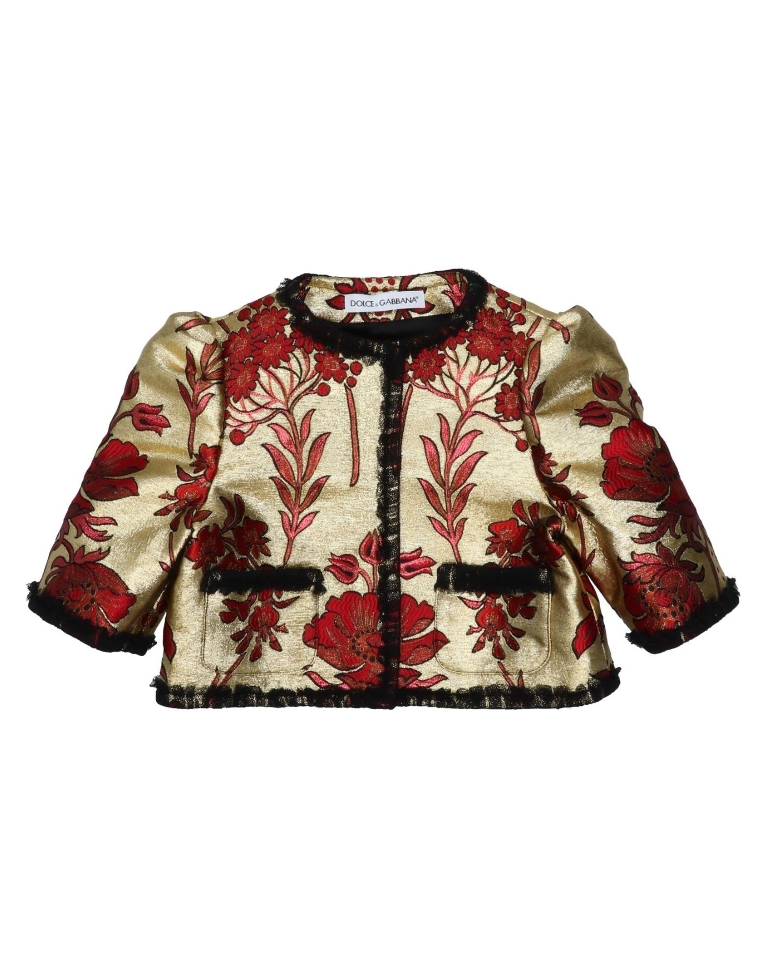 DOLCE&GABBANA Blazer Kinder Gold von DOLCE&GABBANA