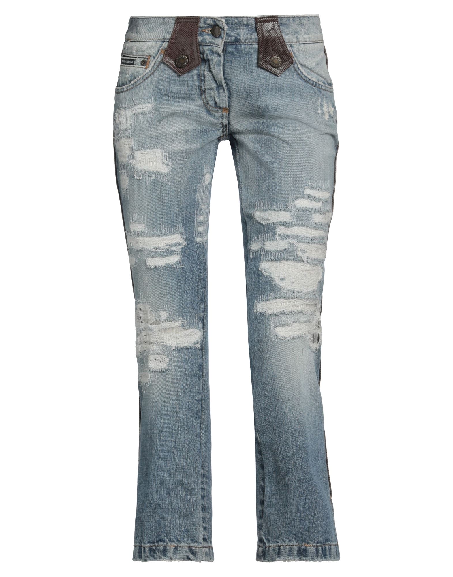 DOLCE&GABBANA Jeanshose Damen Blau DOLCE&GABBANA Jeanshose Damen Blau von DOLCE&GABBANA