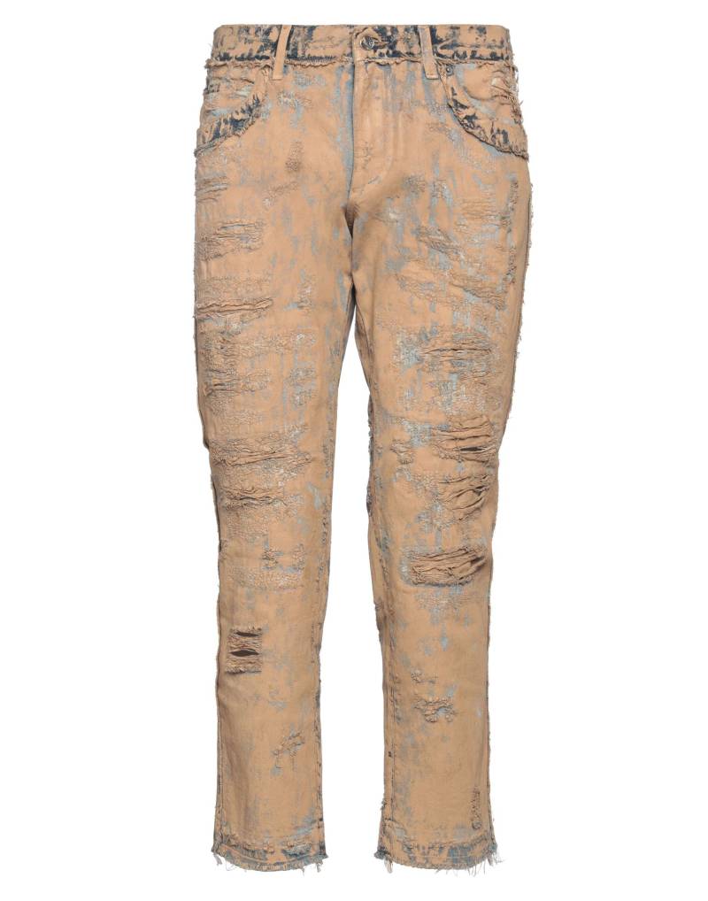DOLCE&GABBANA Jeanshose Herren Kamel von DOLCE&GABBANA