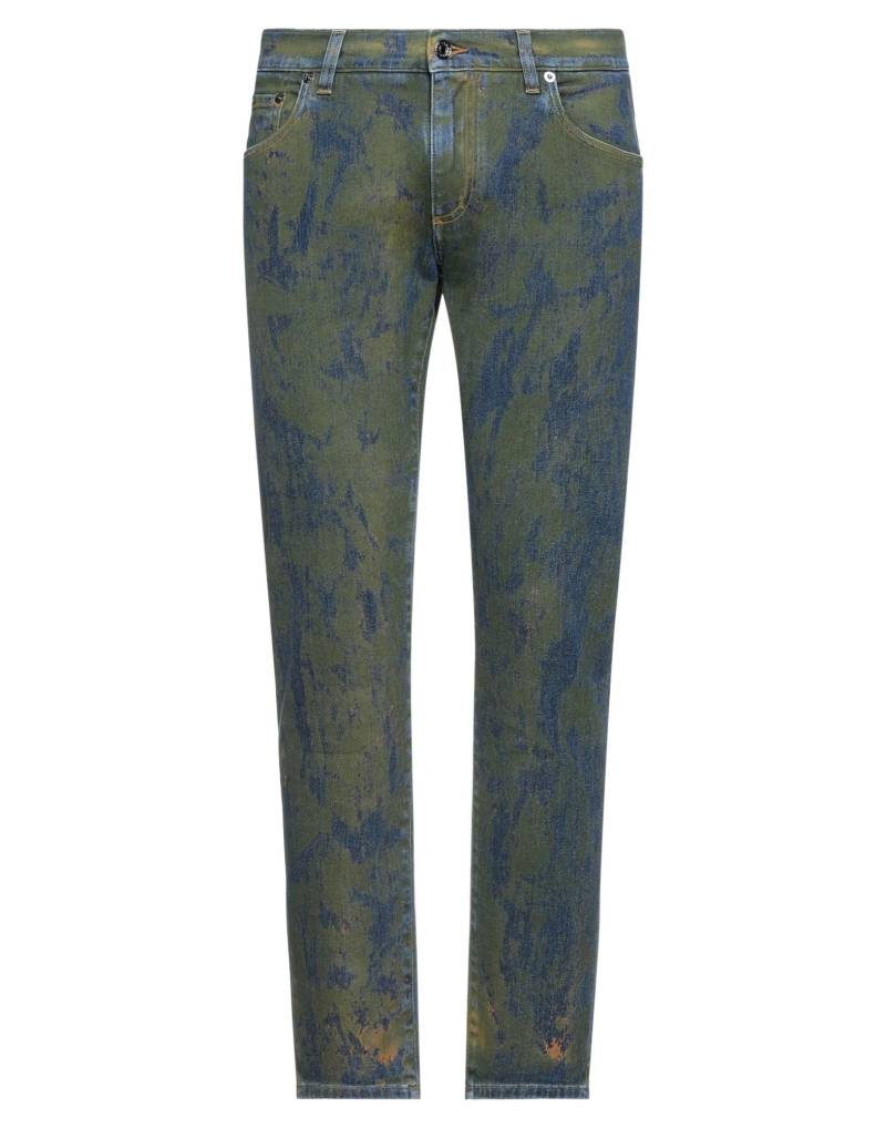 DOLCE&GABBANA Jeanshose Herren Militärgrün von DOLCE&GABBANA