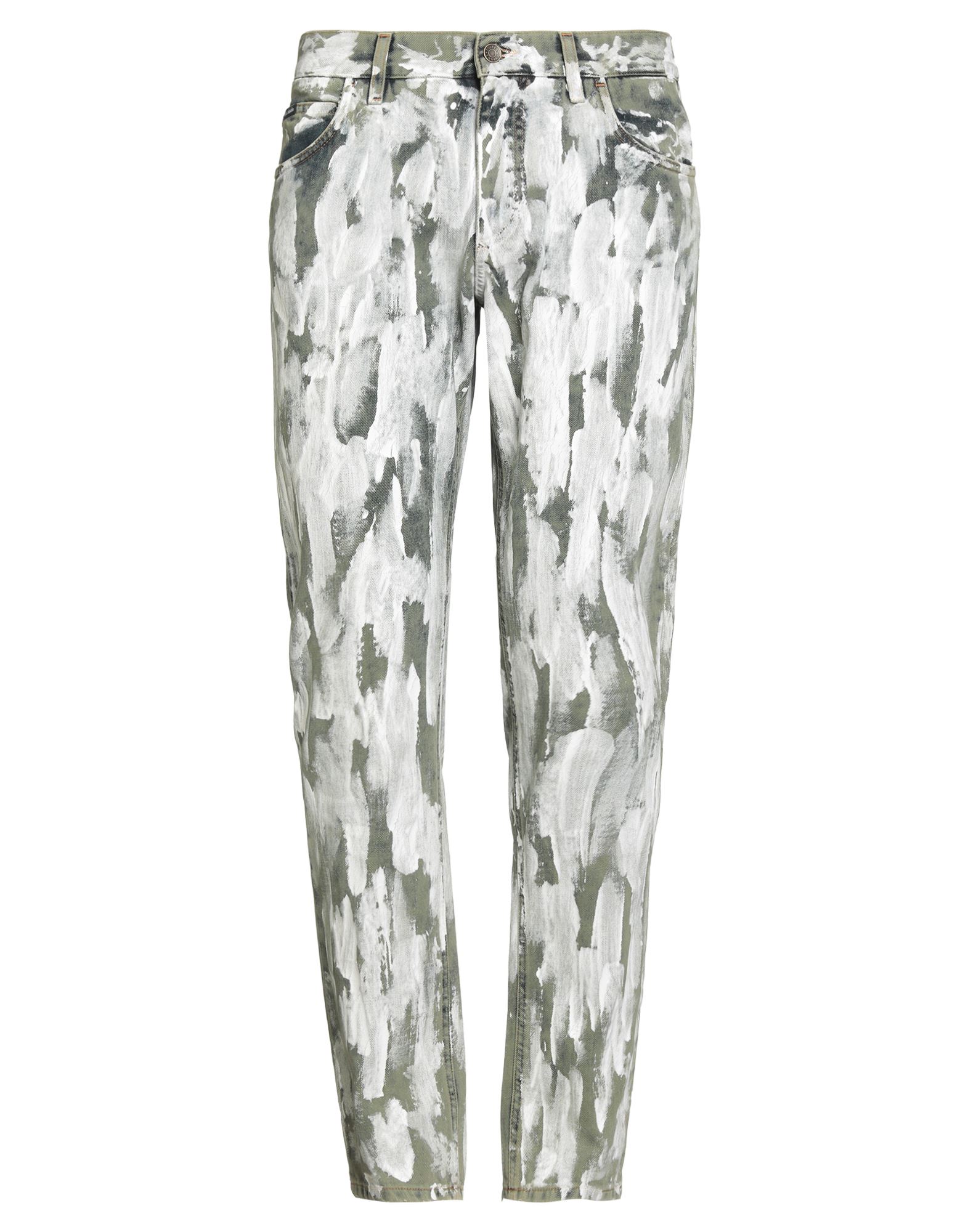 DOLCE&GABBANA Jeanshose Herren Salbeigrün von DOLCE&GABBANA