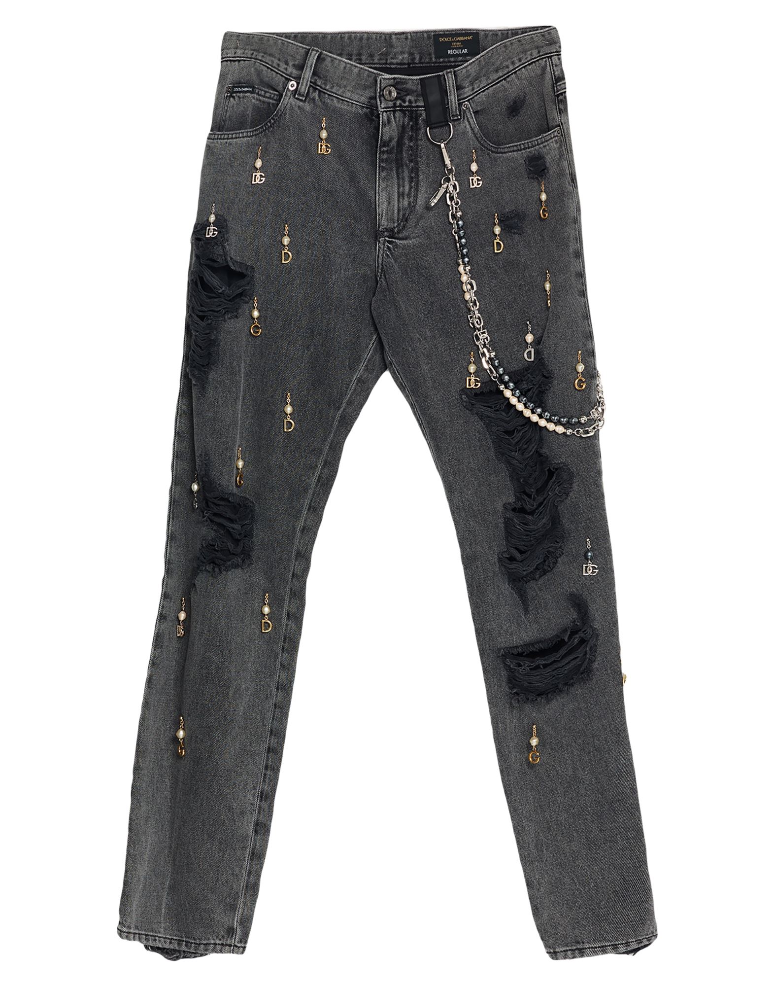 DOLCE&GABBANA Jeanshose Herren Schwarz von DOLCE&GABBANA