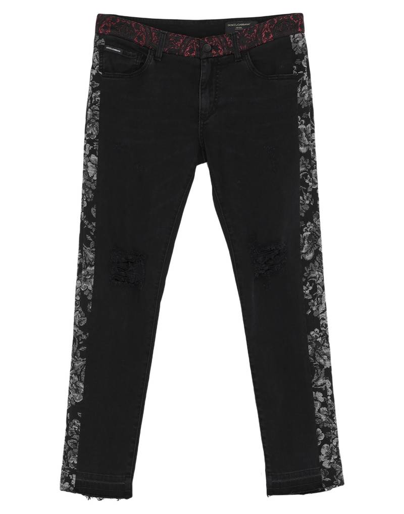 DOLCE&GABBANA Jeanshose Herren Schwarz von DOLCE&GABBANA