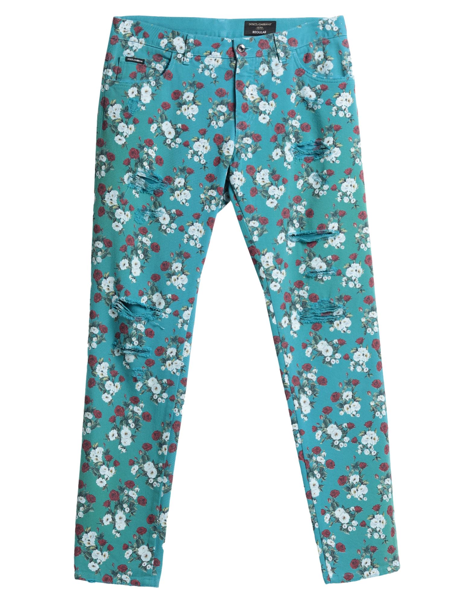 DOLCE&GABBANA Jeanshose Herren Tūrkis von DOLCE&GABBANA