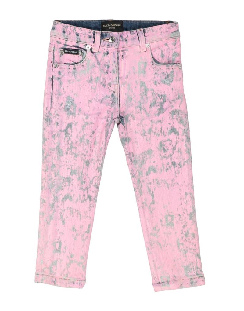 DOLCE&GABBANA Jeanshose Kinder Rosa von DOLCE&GABBANA