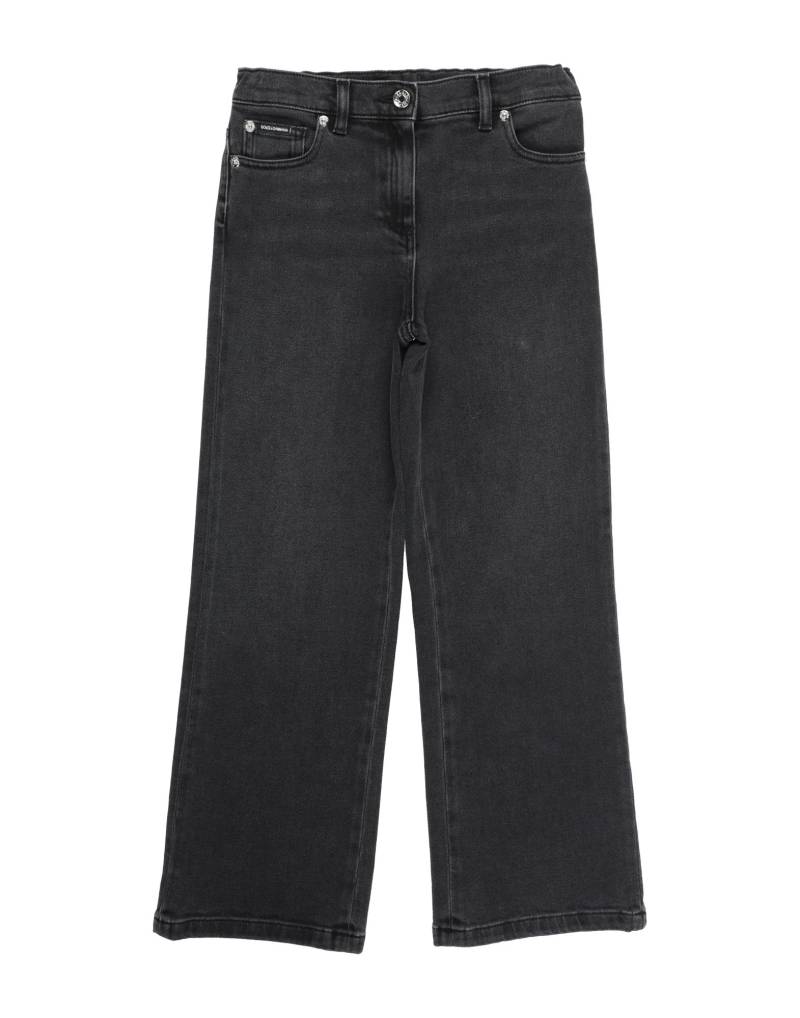 DOLCE&GABBANA Jeanshose Kinder Schwarz von DOLCE&GABBANA
