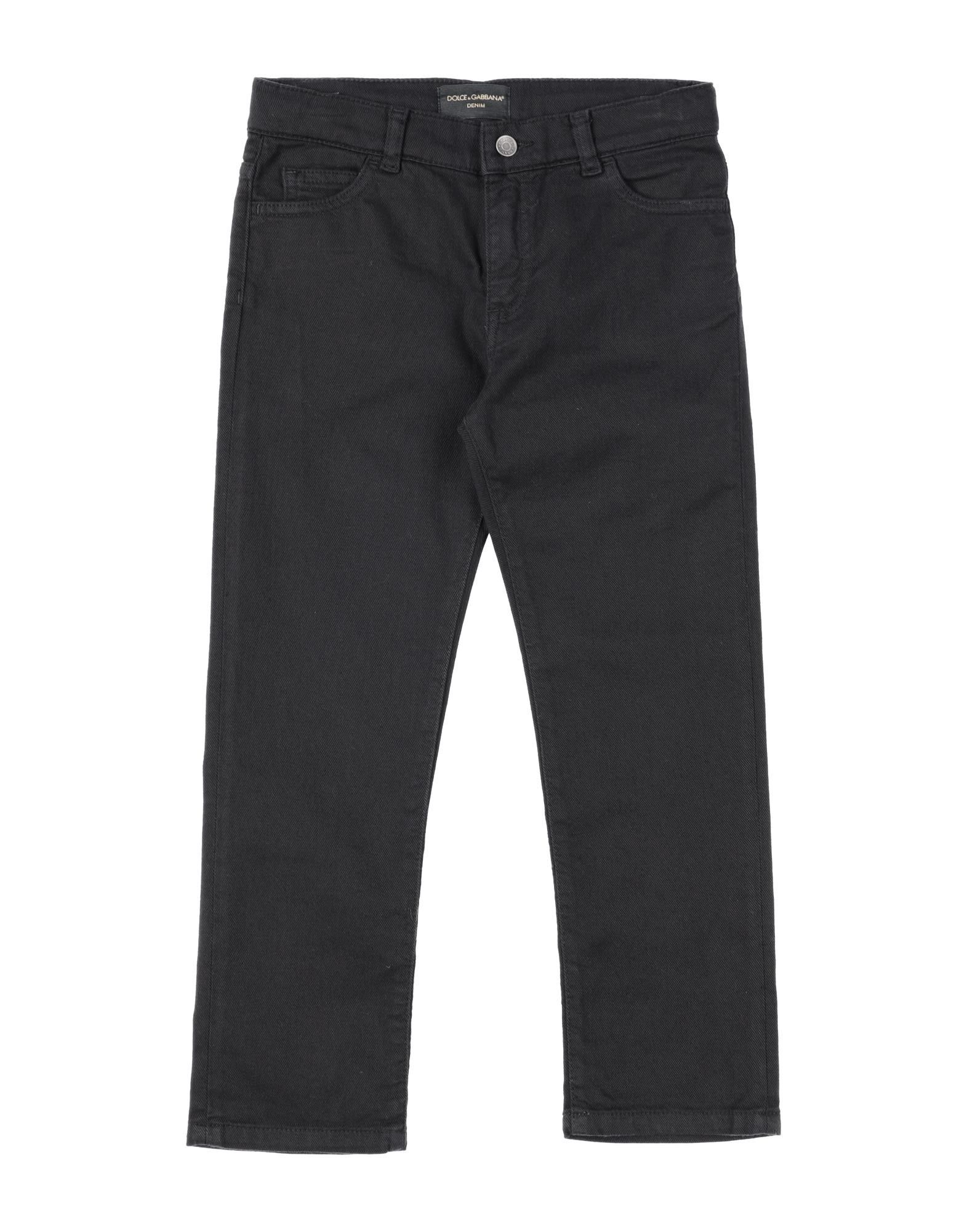 DOLCE&GABBANA Jeanshose Kinder Schwarz von DOLCE&GABBANA