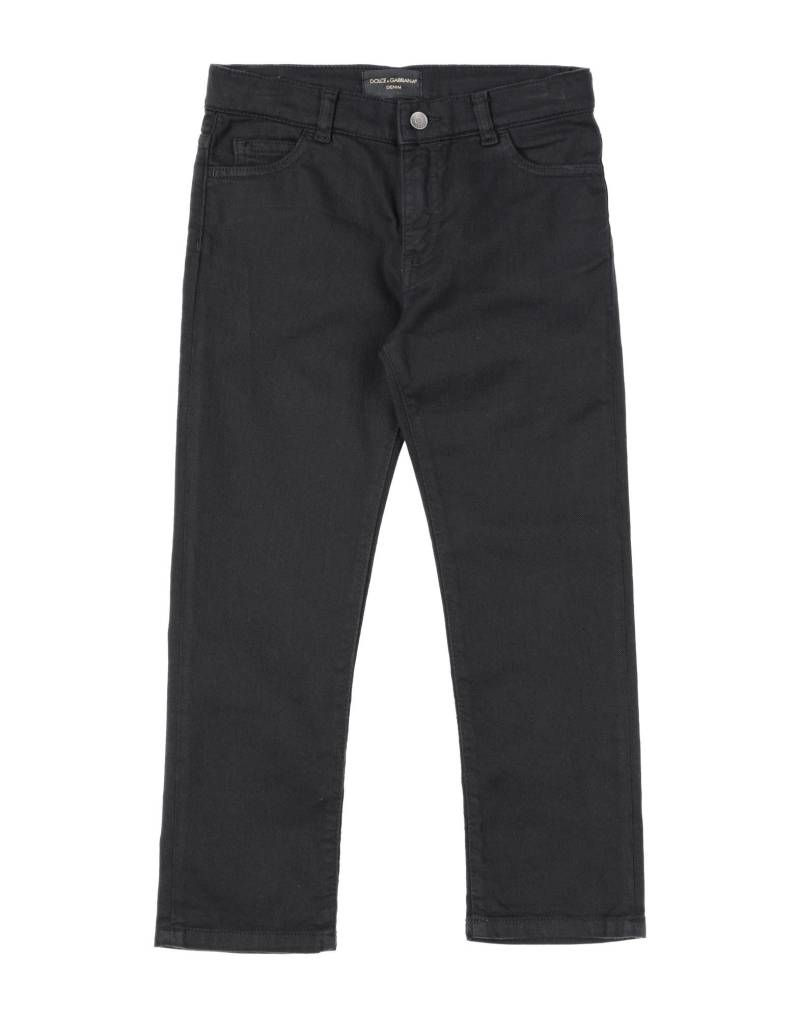 DOLCE&GABBANA Jeanshose Kinder Schwarz von DOLCE&GABBANA