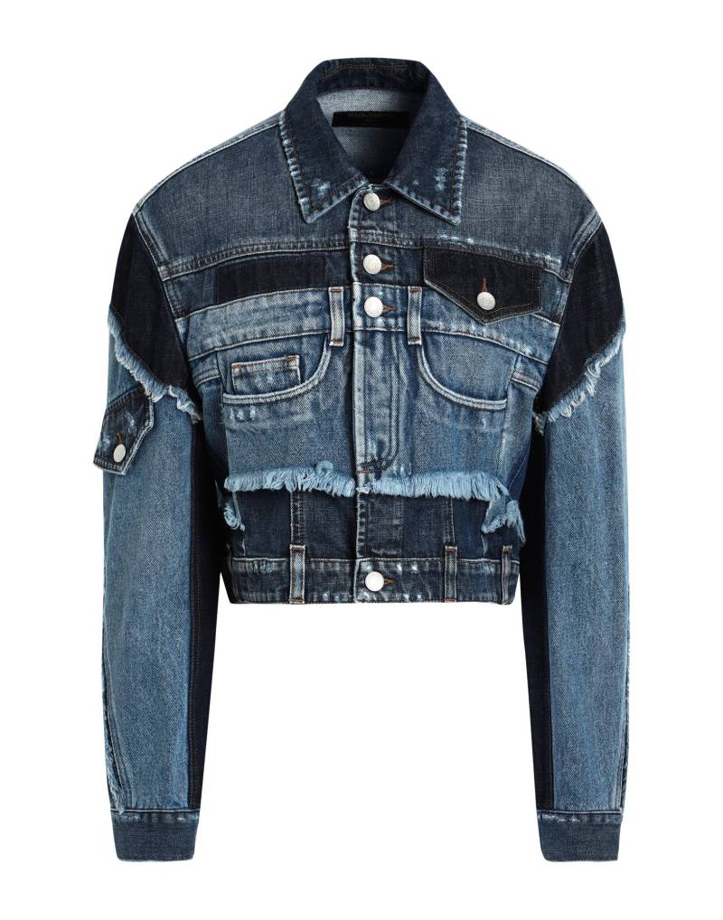 DOLCE&GABBANA Jeansjacke/-mantel Damen Blau von DOLCE&GABBANA