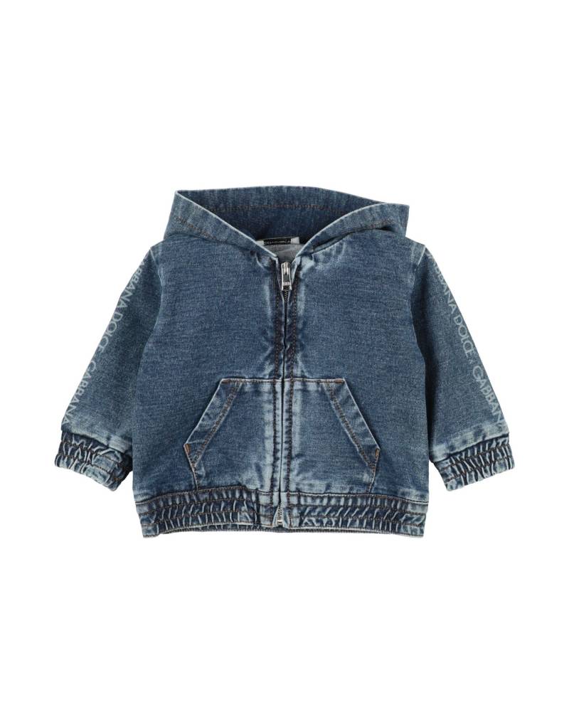 DOLCE&GABBANA Jeansjacke/-mantel Kinder Blau von DOLCE&GABBANA