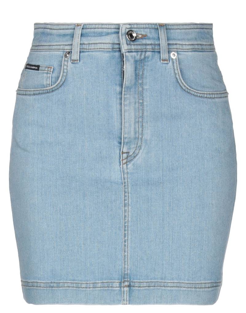 DOLCE&GABBANA Jeansrock Damen Blau von DOLCE&GABBANA
