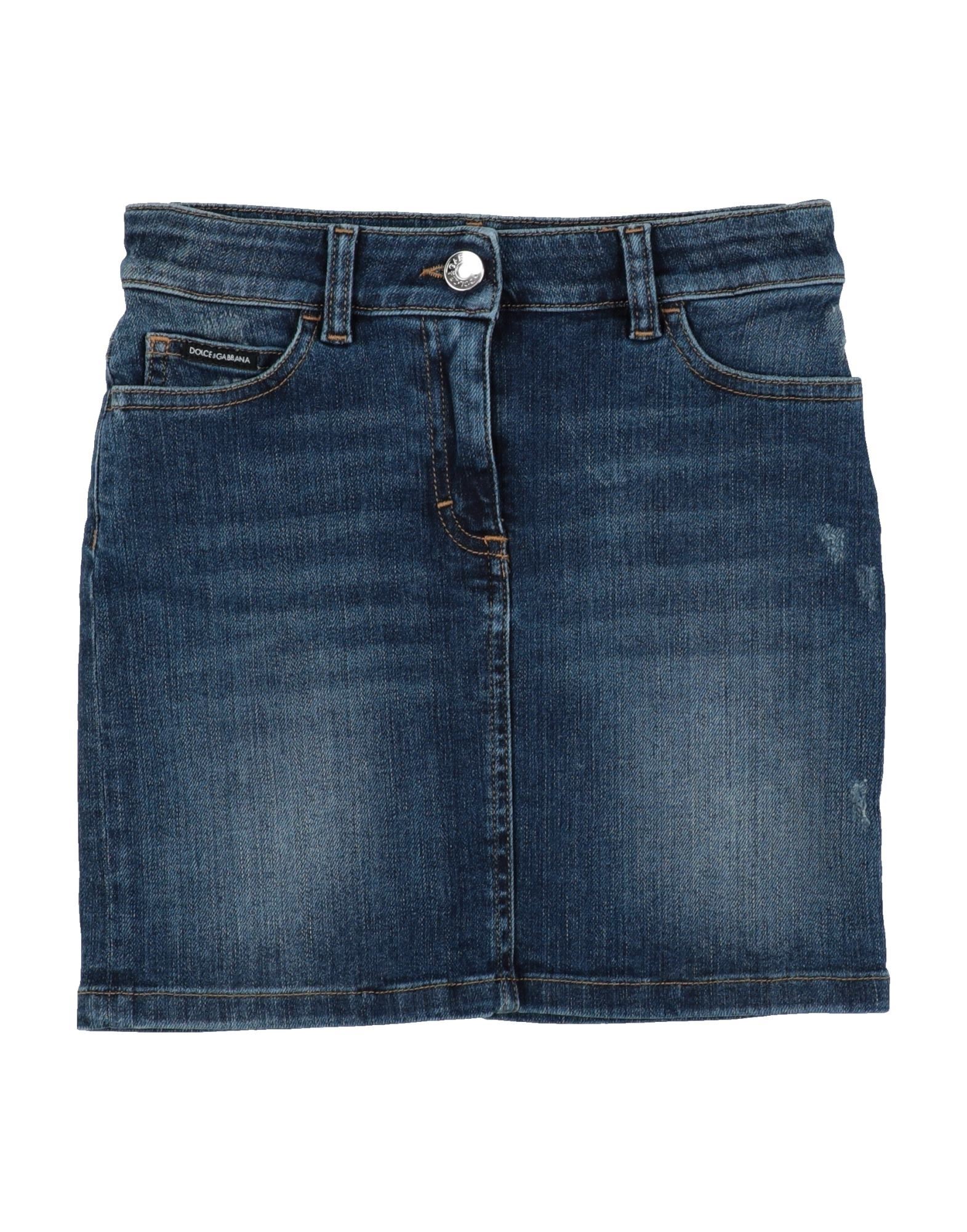DOLCE&GABBANA Jeansrock Kinder Blau von DOLCE&GABBANA