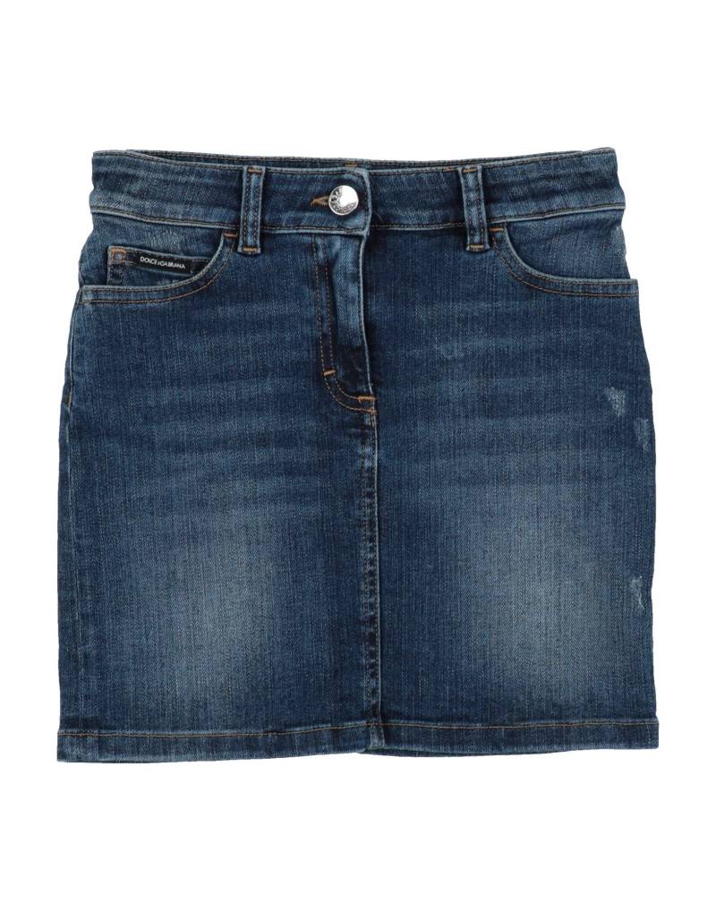 DOLCE&GABBANA Jeansrock Kinder Blau von DOLCE&GABBANA