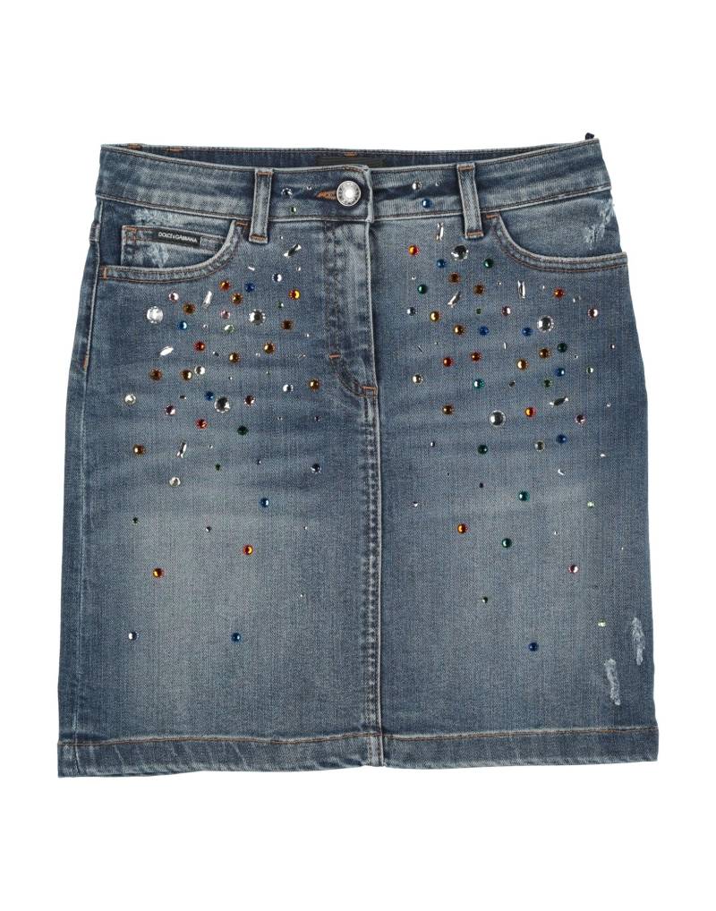 DOLCE&GABBANA Jeansrock Kinder Blau von DOLCE&GABBANA